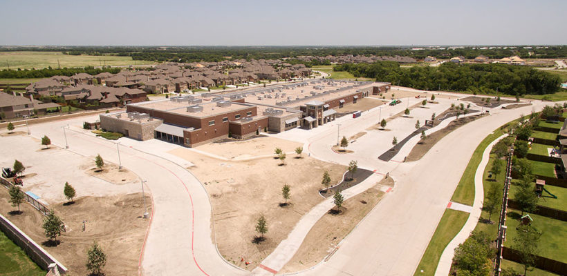 Prestwyck-Elementary-PISD_Drone-Aerial-2016_Construction-4