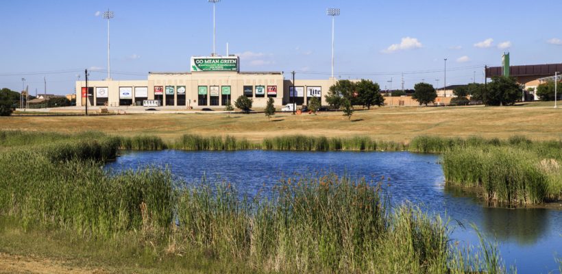 UNT Stadium Pond 2017 (2)