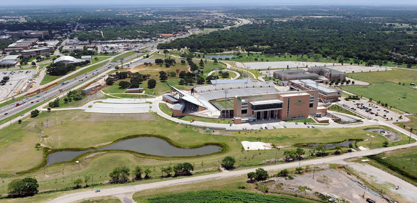 UNT-Stadium-Pond