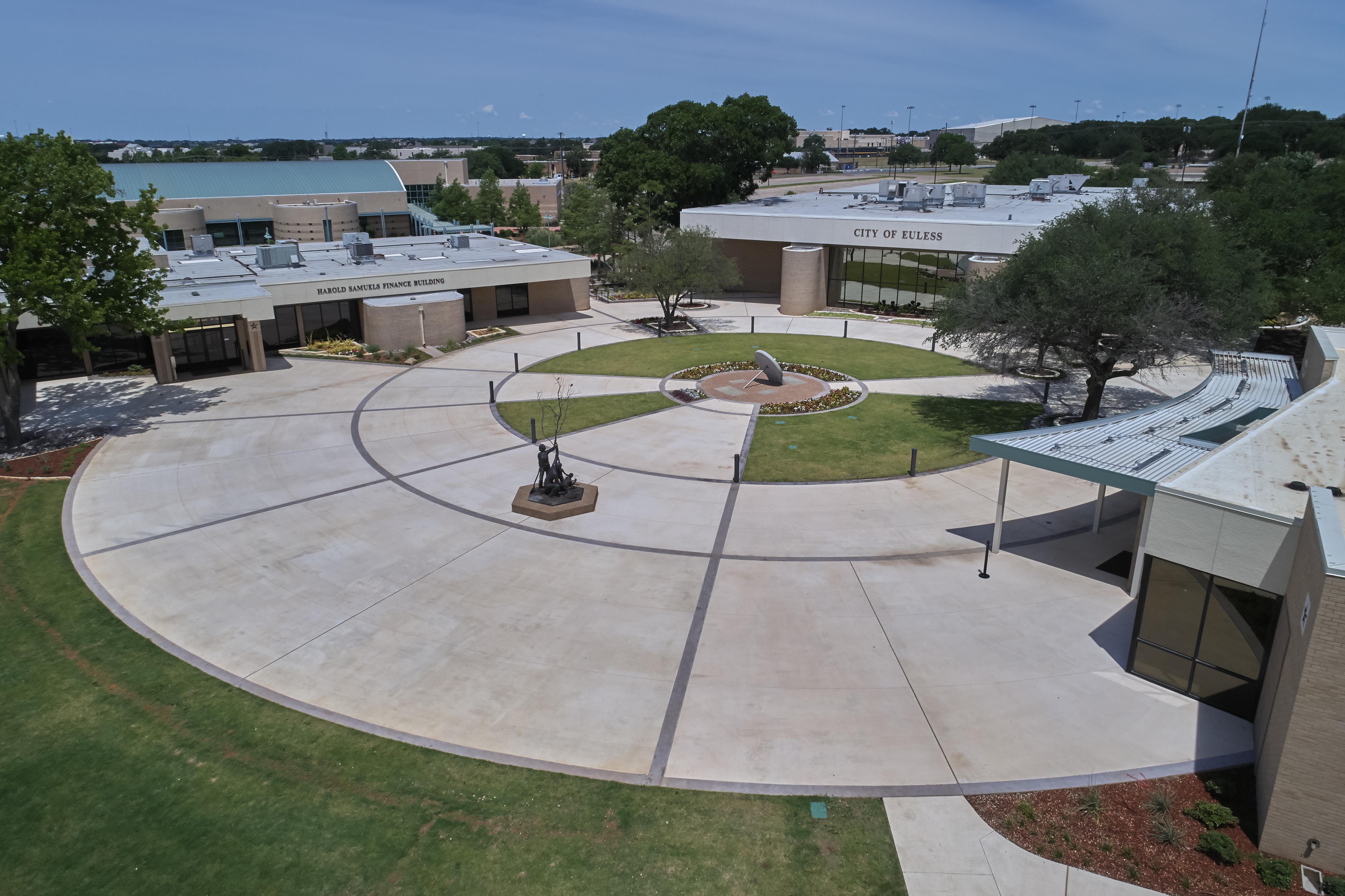 Euless City Hall Plaza Teague Nall and Perkins, Inc.