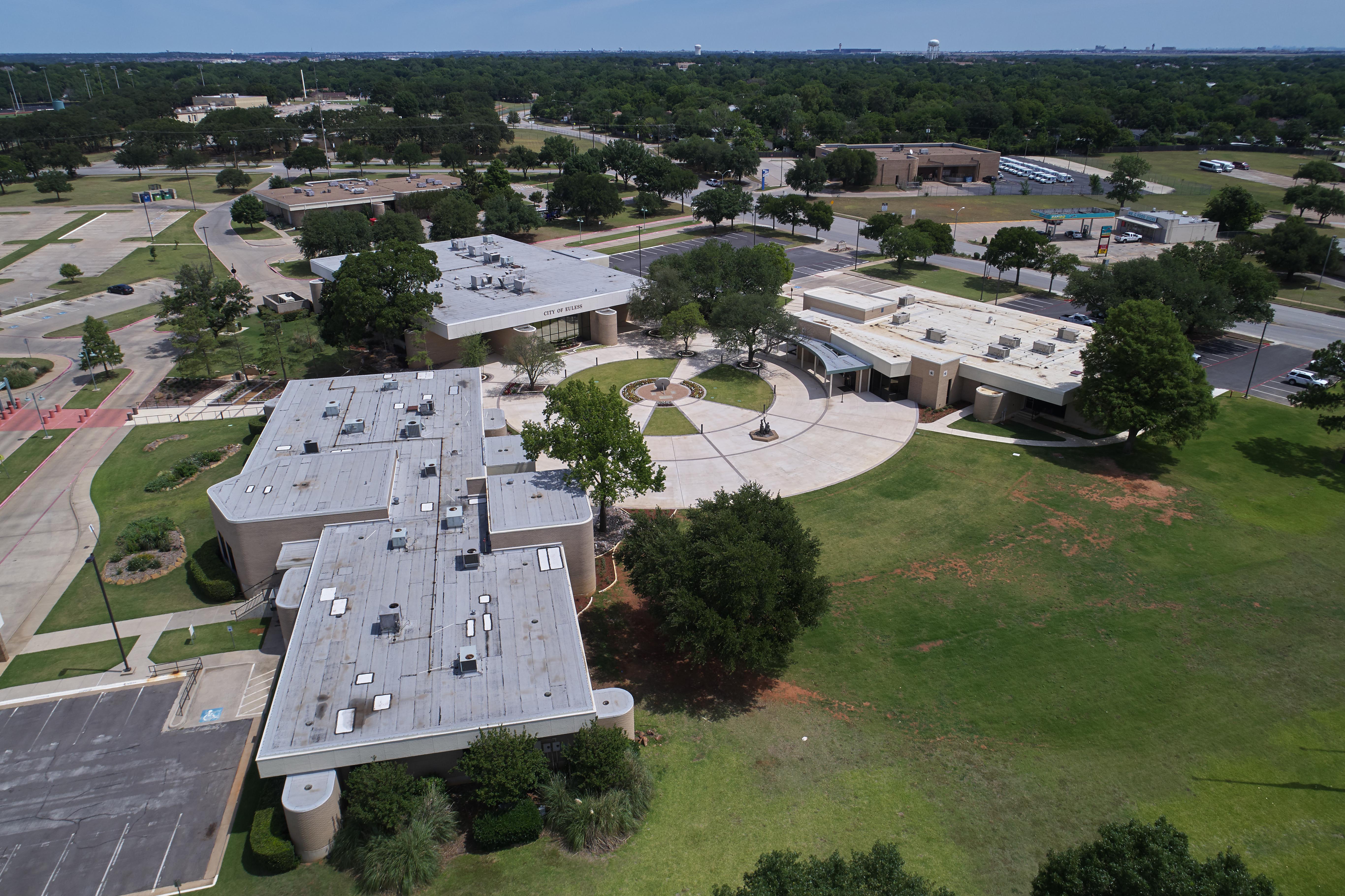 Euless City Hall Plaza Teague Nall and Perkins, Inc.